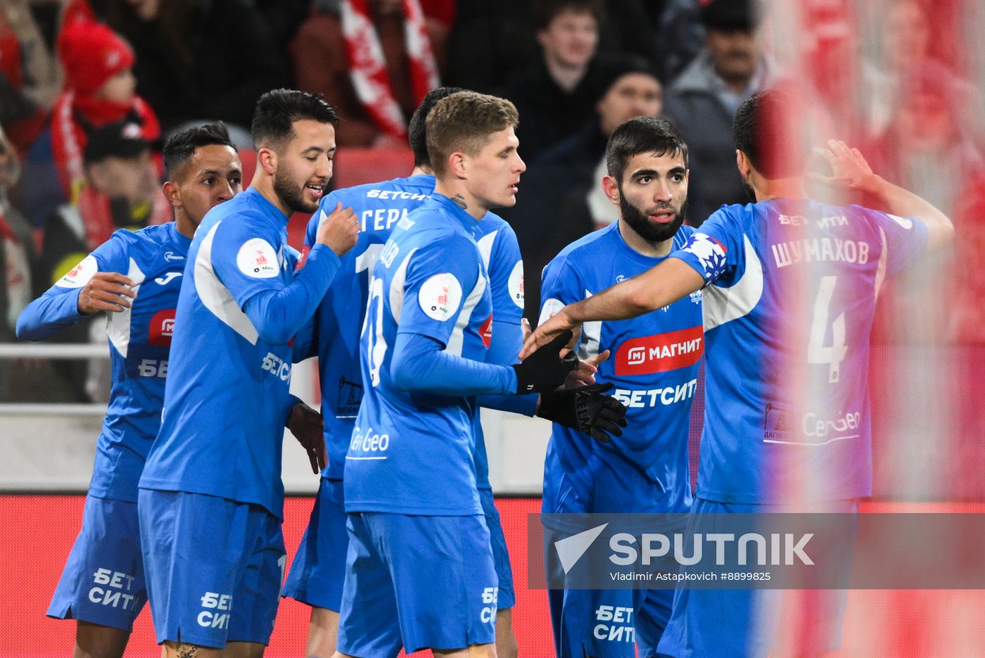 Russia Soccer Premier-League Spartak - Dynamo Mkh