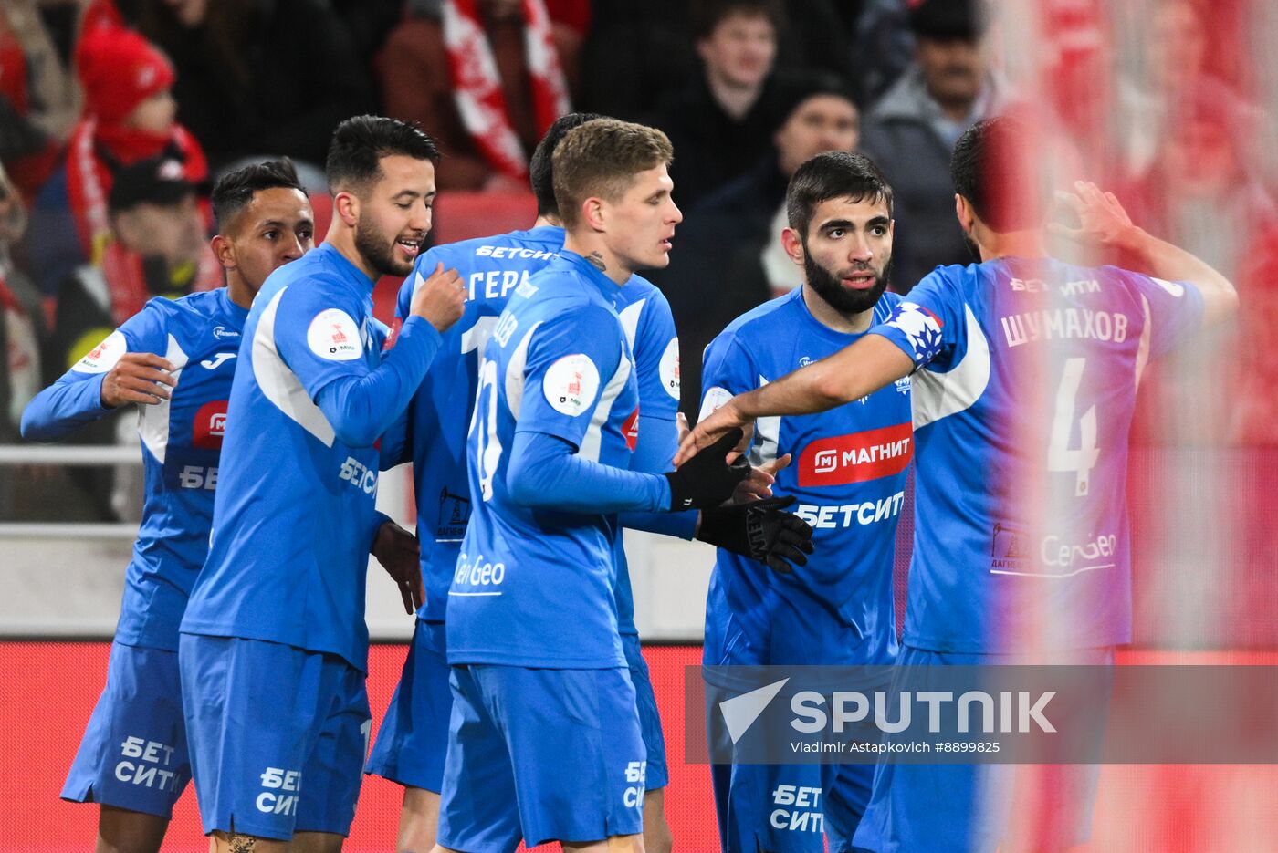 Russia Soccer Premier-League Spartak - Dynamo Mkh