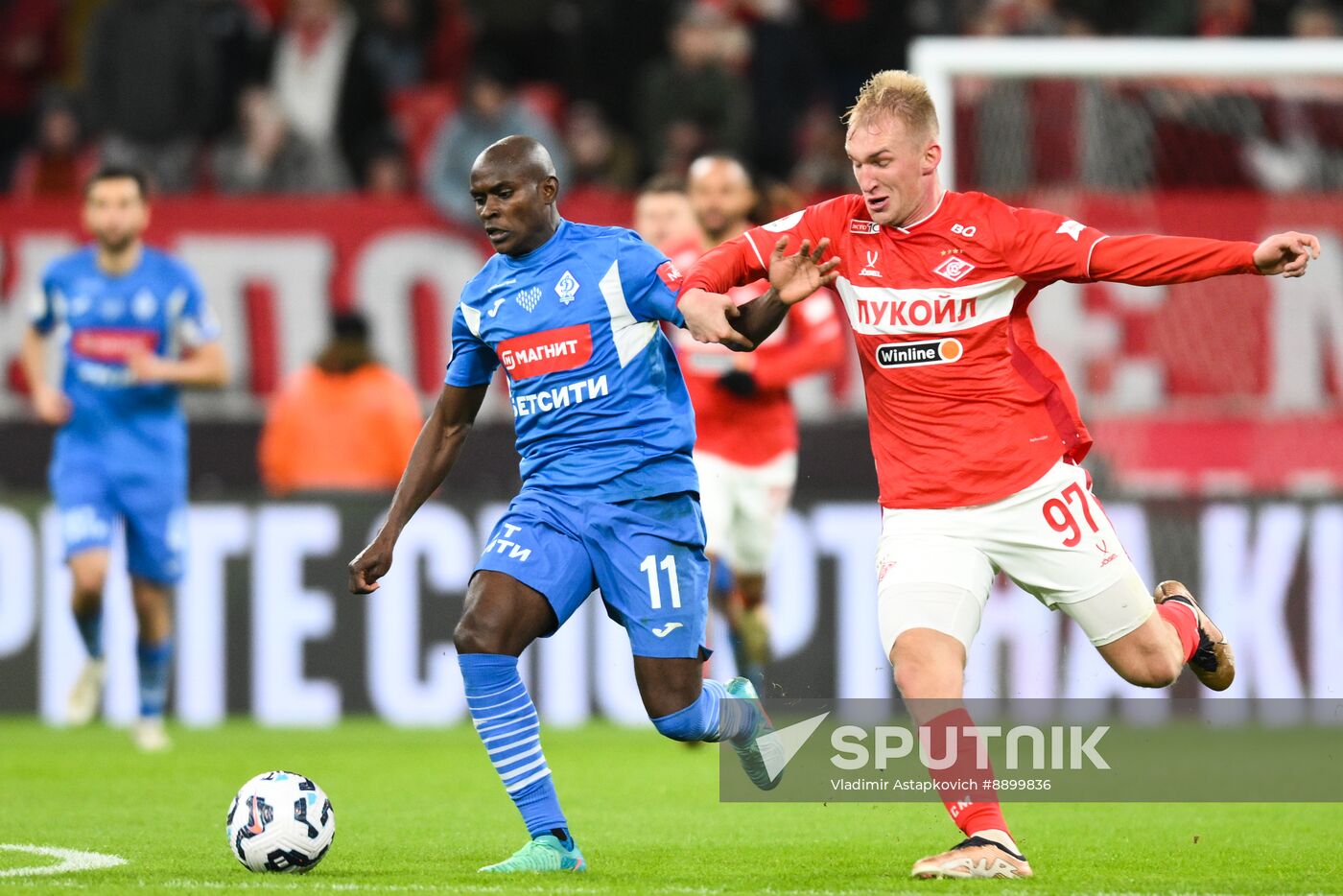 Russia Soccer Premier-League Spartak - Dynamo Mkh