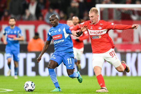 Russia Soccer Premier-League Spartak - Dynamo Mkh