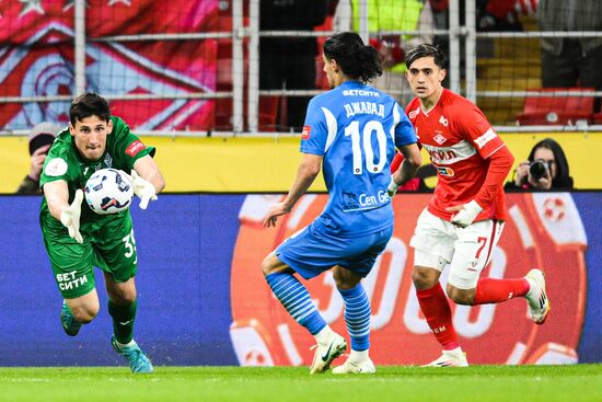 Russia Soccer Premier-League Spartak - Dynamo Mkh