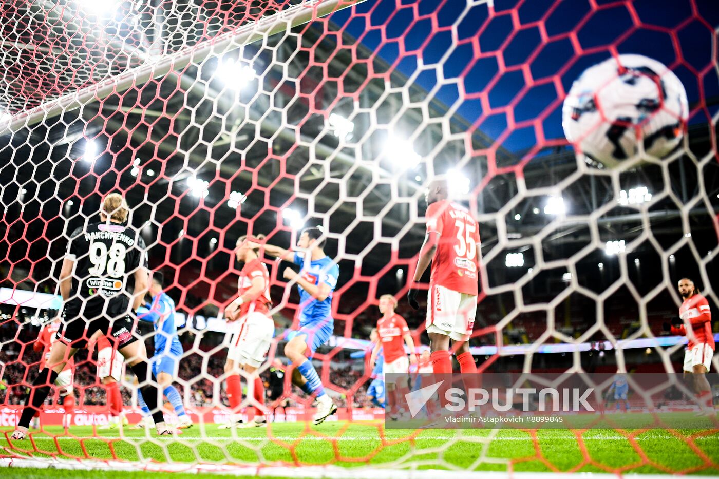 Russia Soccer Premier-League Spartak - Dynamo Mkh