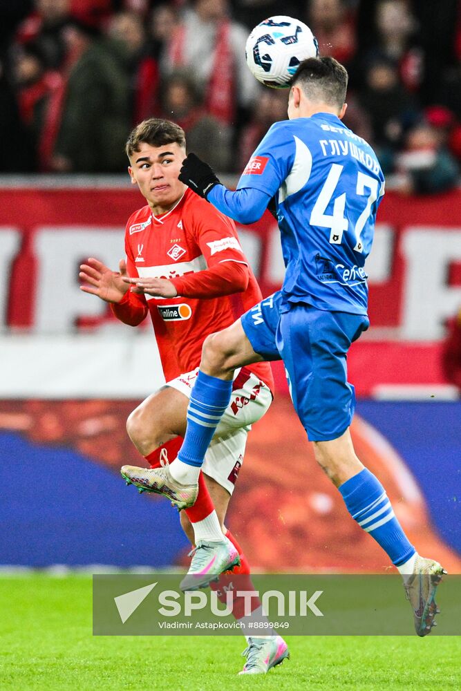 Russia Soccer Premier-League Spartak - Dynamo Mkh