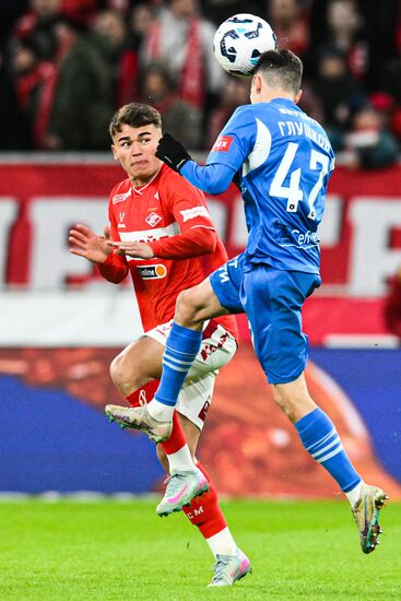 Russia Soccer Premier-League Spartak - Dynamo Mkh