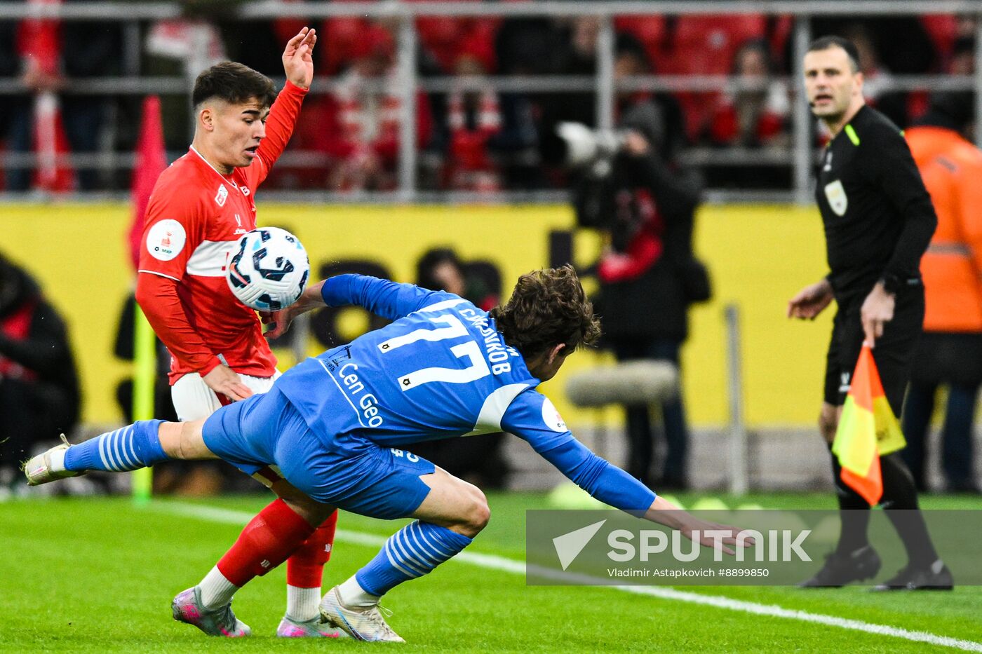 Russia Soccer Premier-League Spartak - Dynamo Mkh