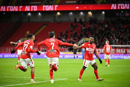 Russia Soccer Premier-League Spartak - Dynamo Mkh
