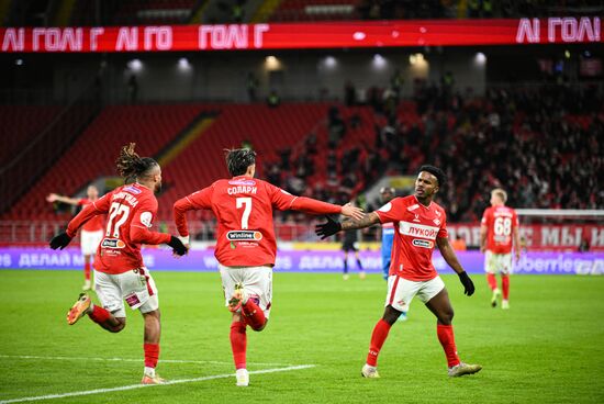 Russia Soccer Premier-League Spartak - Dynamo Mkh