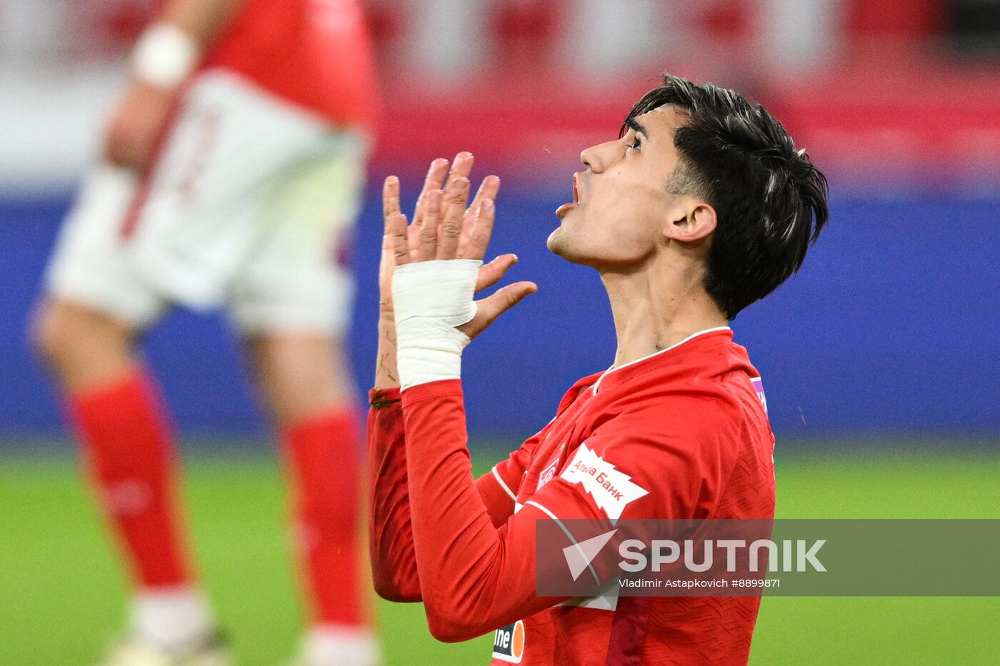Russia Soccer Premier-League Spartak - Dynamo Mkh