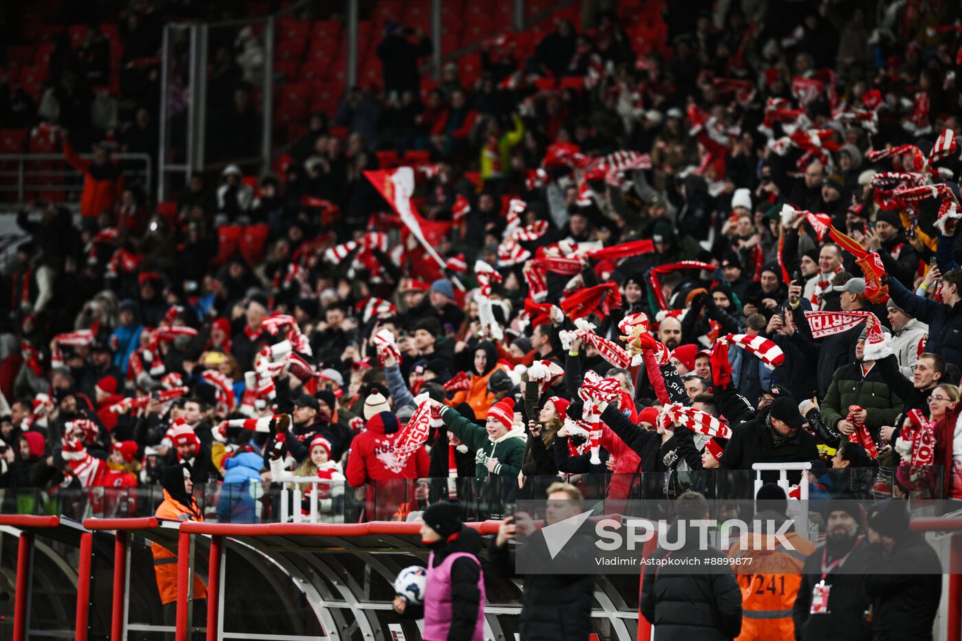 Russia Soccer Premier-League Spartak - Dynamo Mkh