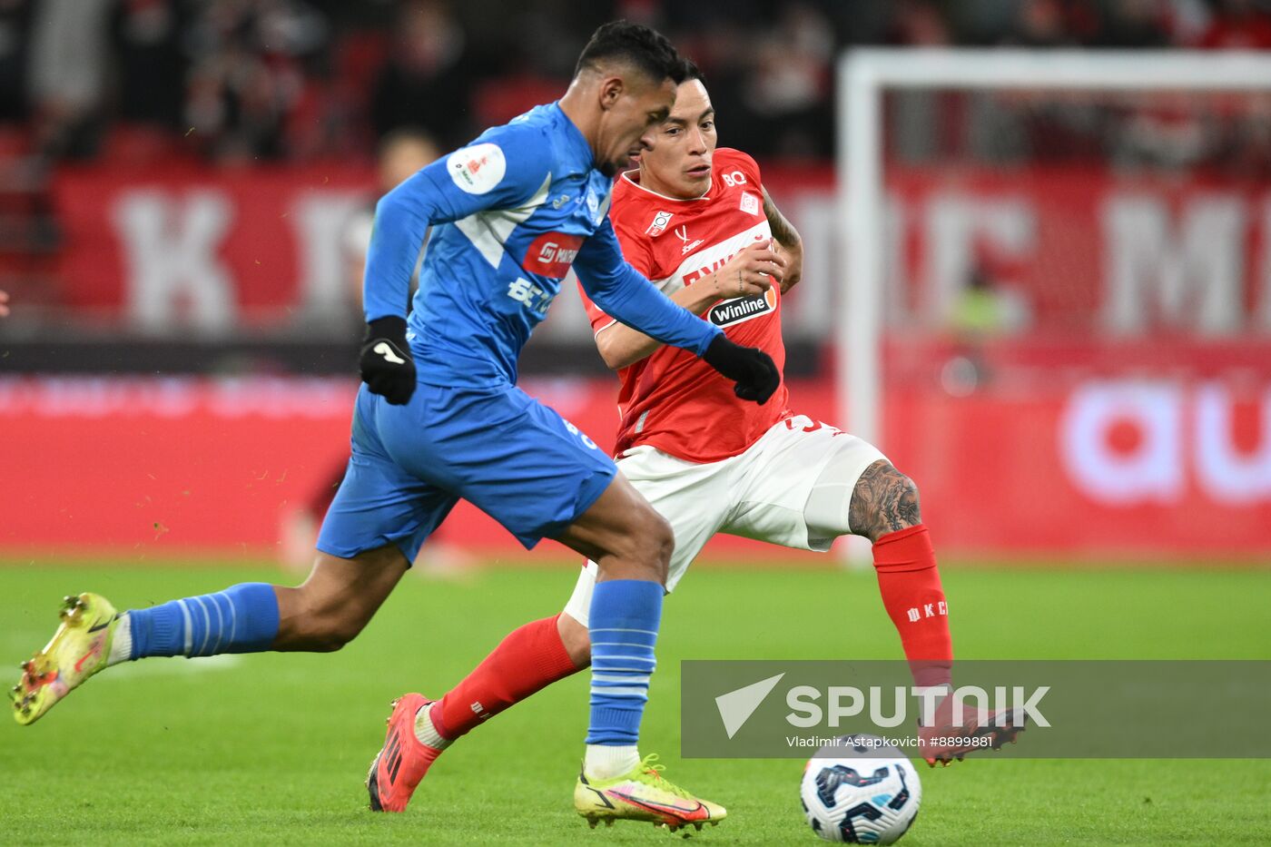 Russia Soccer Premier-League Spartak - Dynamo Mkh