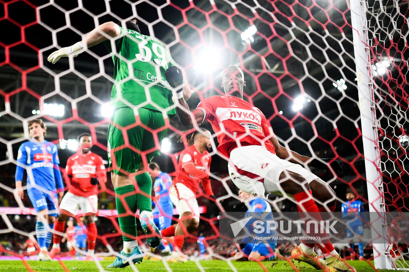 Russia Soccer Premier-League Spartak - Dynamo Mkh