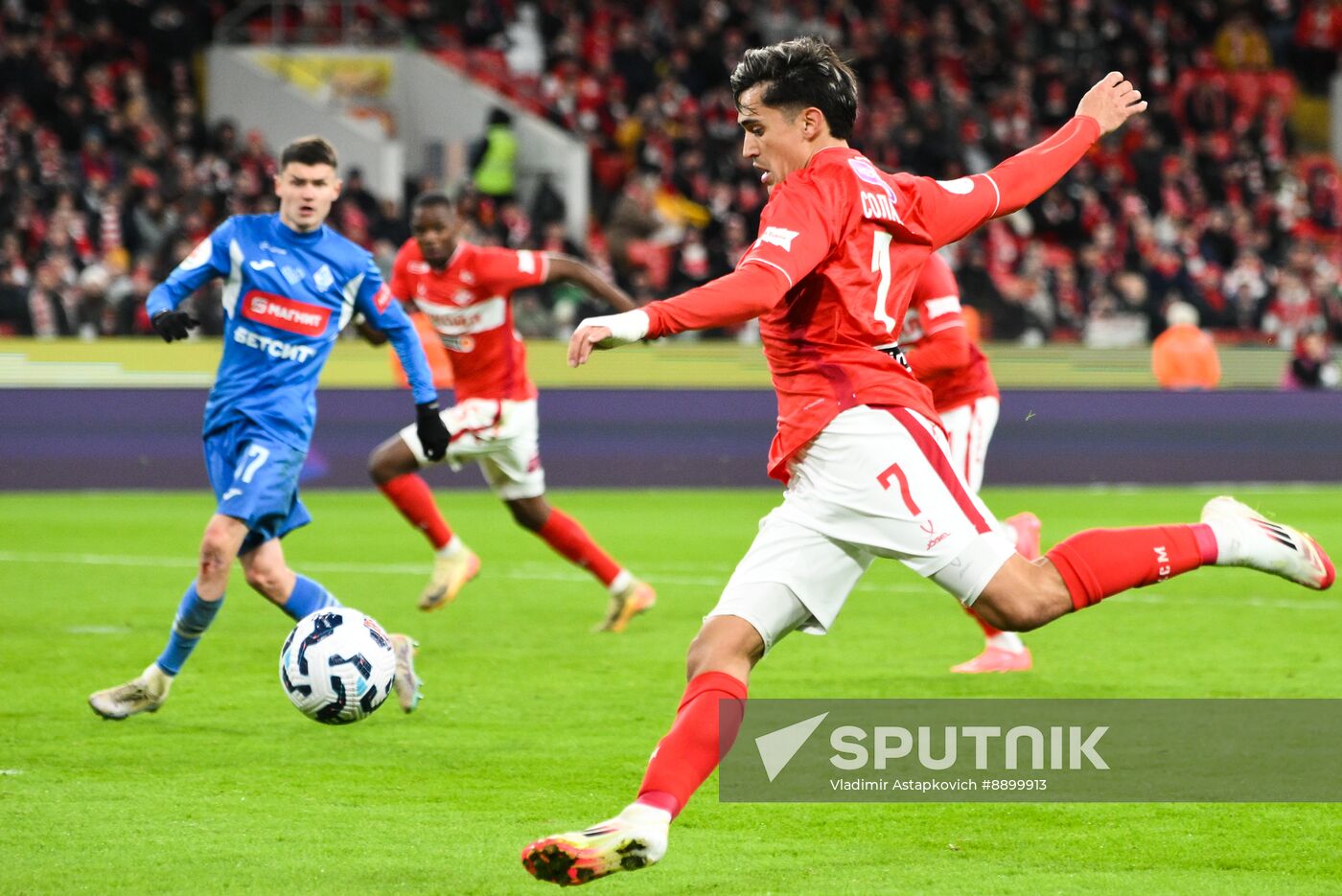Russia Soccer Premier-League Spartak - Dynamo Mkh