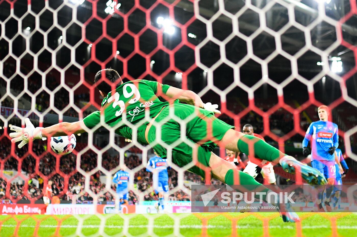 Russia Soccer Premier-League Spartak - Dynamo Mkh