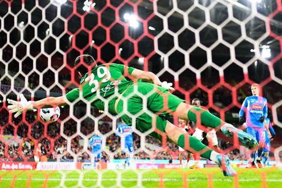Russia Soccer Premier-League Spartak - Dynamo Mkh