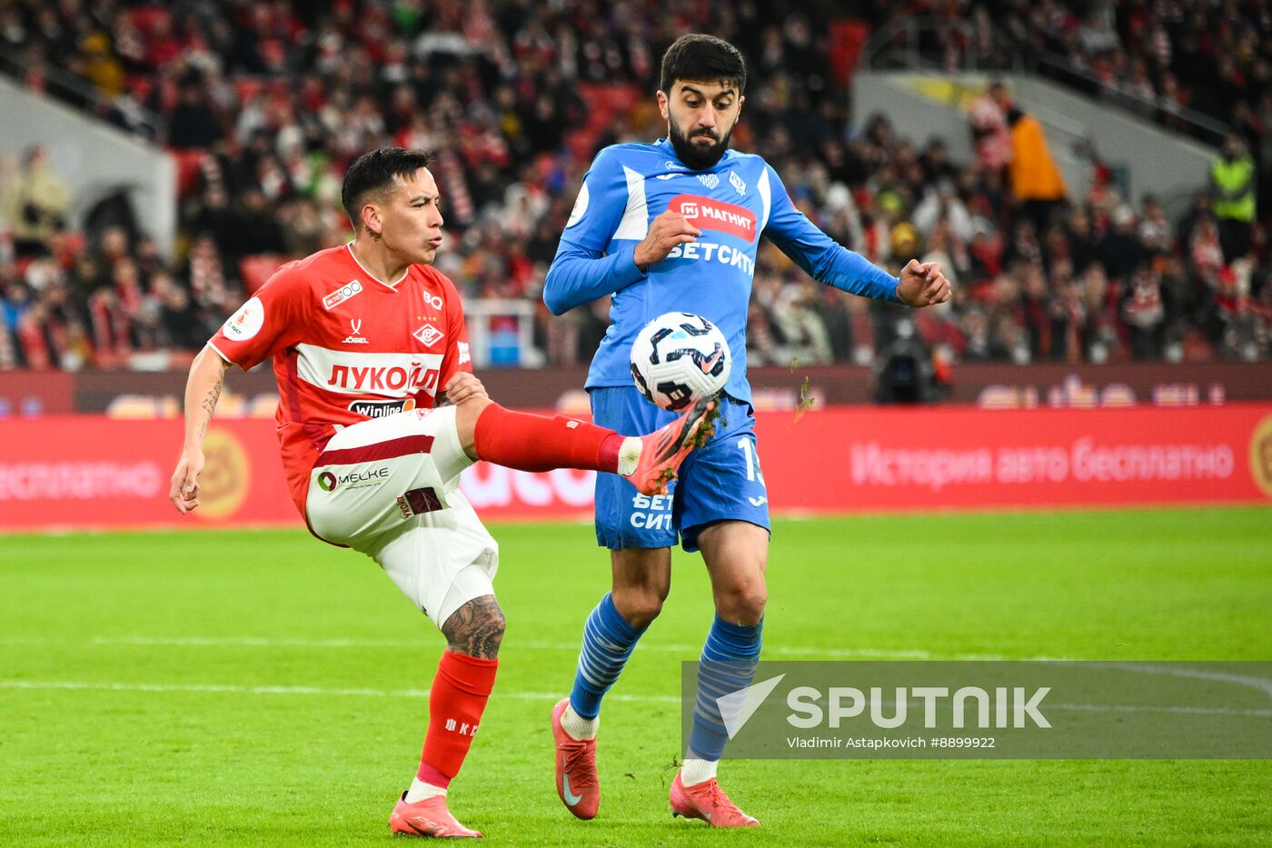 Russia Soccer Premier-League Spartak - Dynamo Mkh