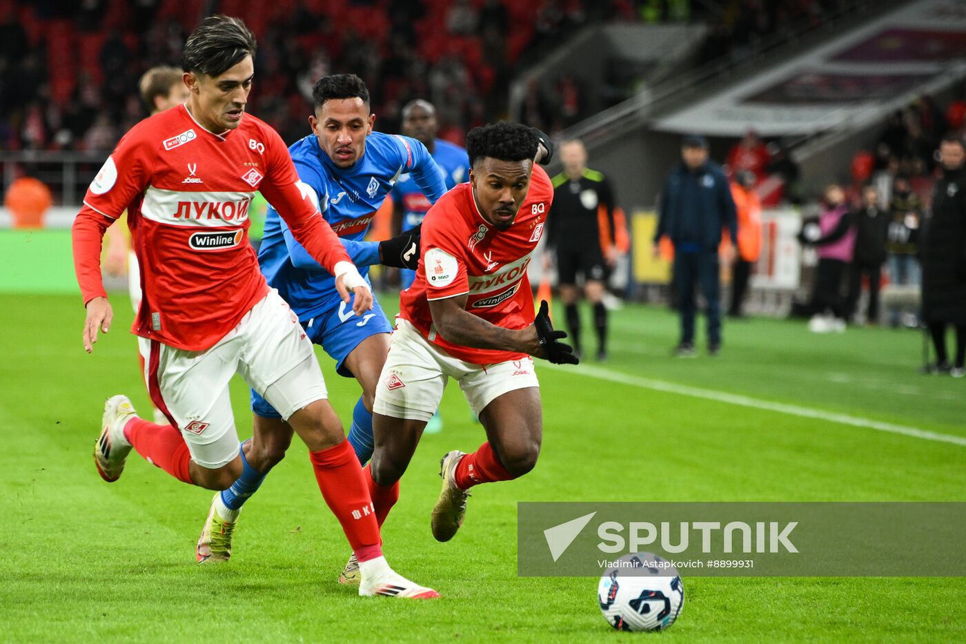 Russia Soccer Premier-League Spartak - Dynamo Mkh
