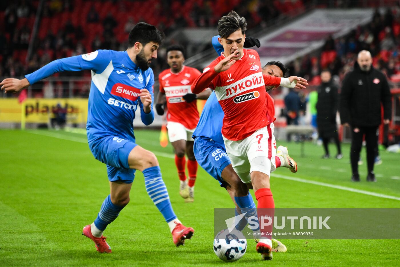 Russia Soccer Premier-League Spartak - Dynamo Mkh