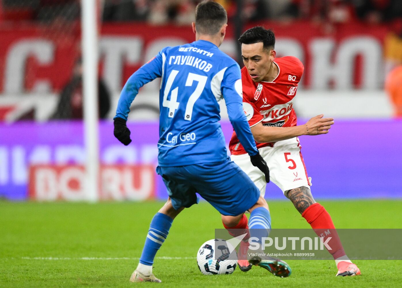 Russia Soccer Premier-League Spartak - Dynamo Mkh