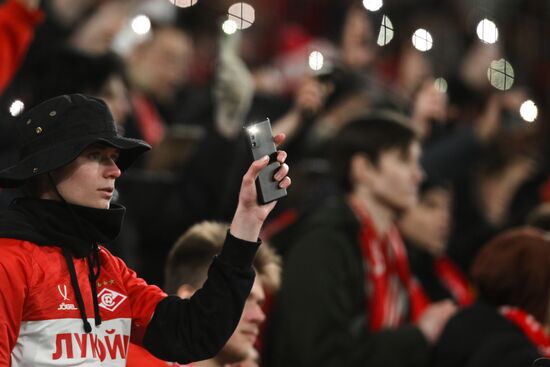 Russia Soccer Premier-League Spartak - Dynamo Mkh