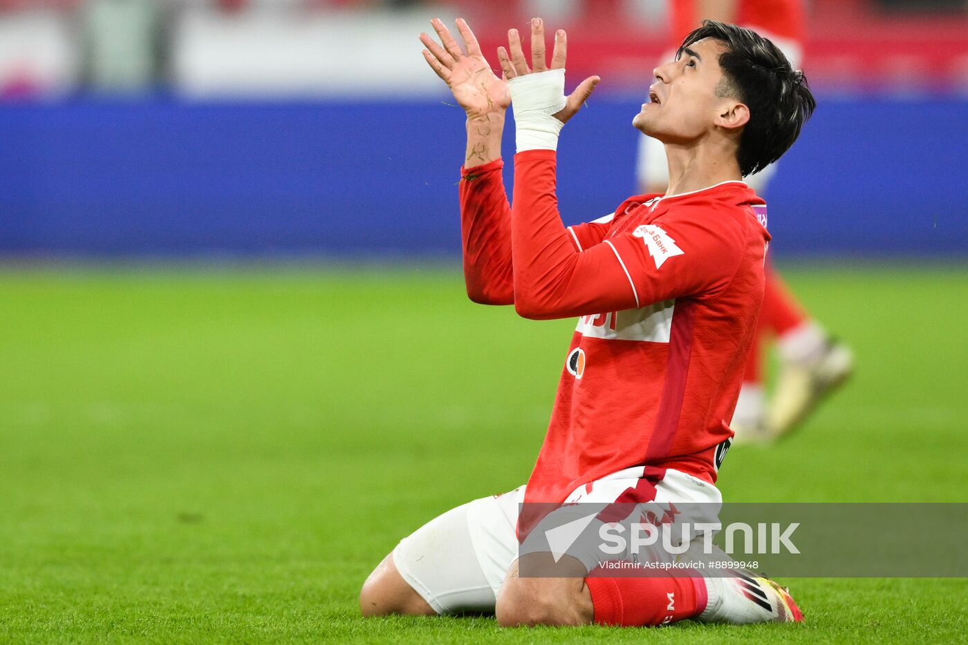 Russia Soccer Premier-League Spartak - Dynamo Mkh