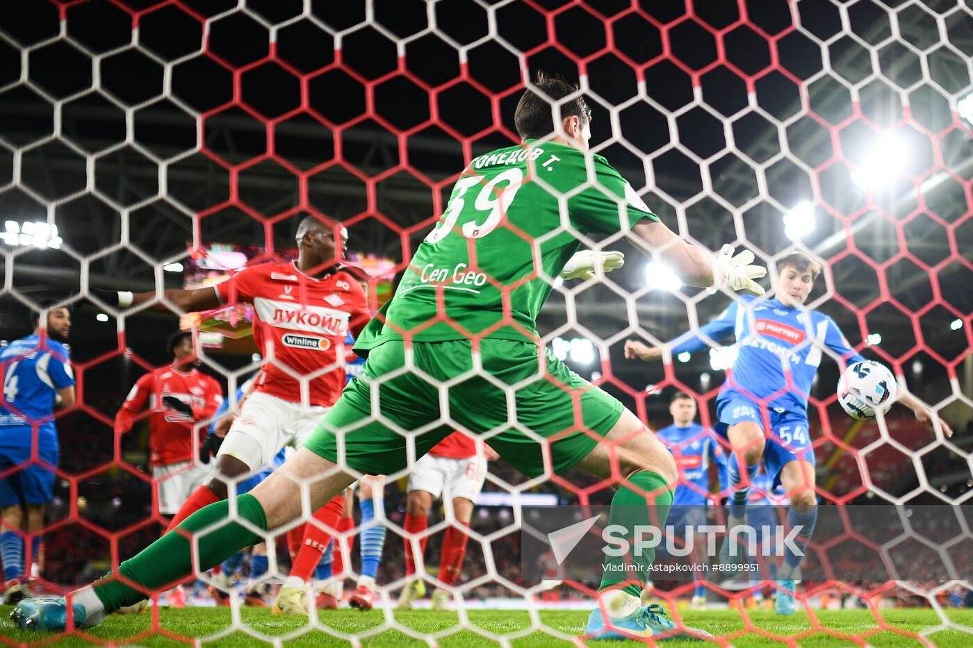 Russia Soccer Premier-League Spartak - Dynamo Mkh