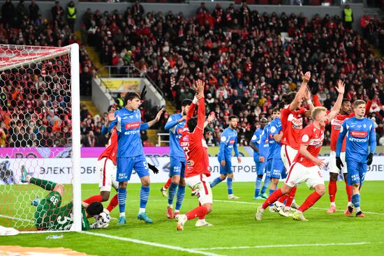 Russia Soccer Premier-League Spartak - Dynamo Mkh