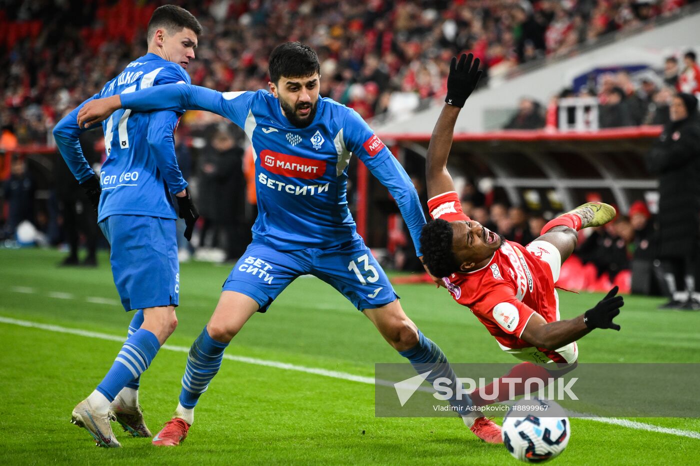 Russia Soccer Premier-League Spartak - Dynamo Mkh