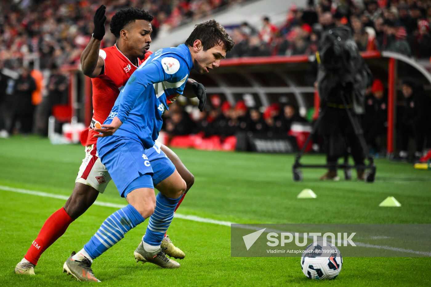 Russia Soccer Premier-League Spartak - Dynamo Mkh
