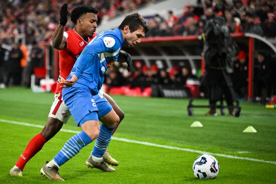 Russia Soccer Premier-League Spartak - Dynamo Mkh