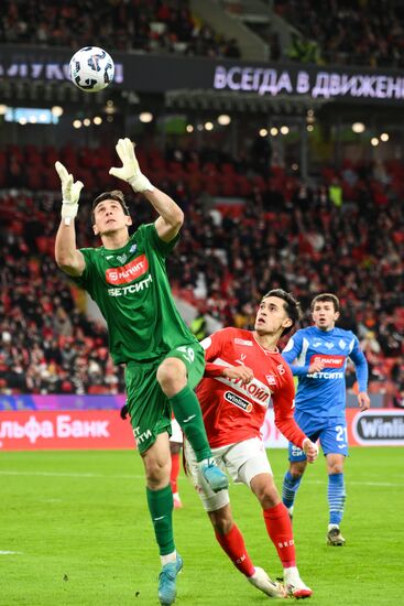 Russia Soccer Premier-League Spartak - Dynamo Mkh