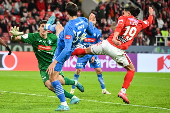 Russia Soccer Premier-League Spartak - Dynamo Mkh
