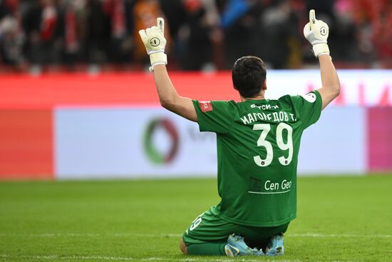 Russia Soccer Premier-League Spartak - Dynamo Mkh