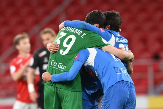 Russia Soccer Premier-League Spartak - Dynamo Mkh