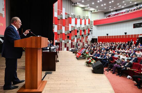 Russia Communist Party Plenary Meeting