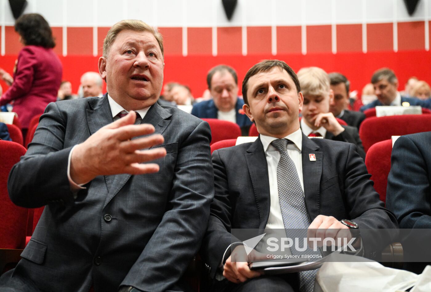 Russia Communist Party Plenary Meeting