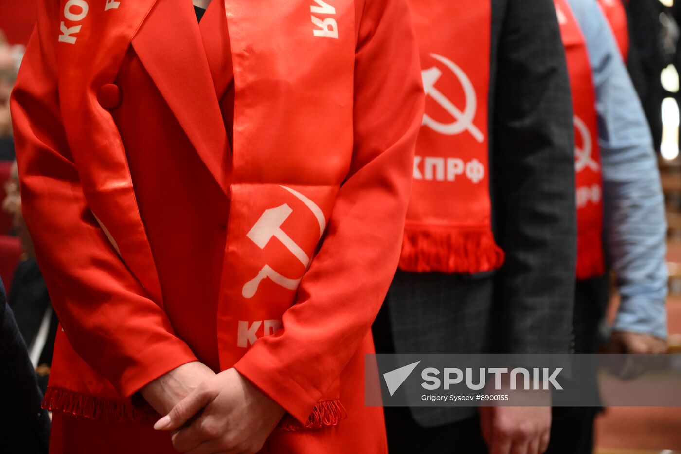 Russia Communist Party Plenary Meeting