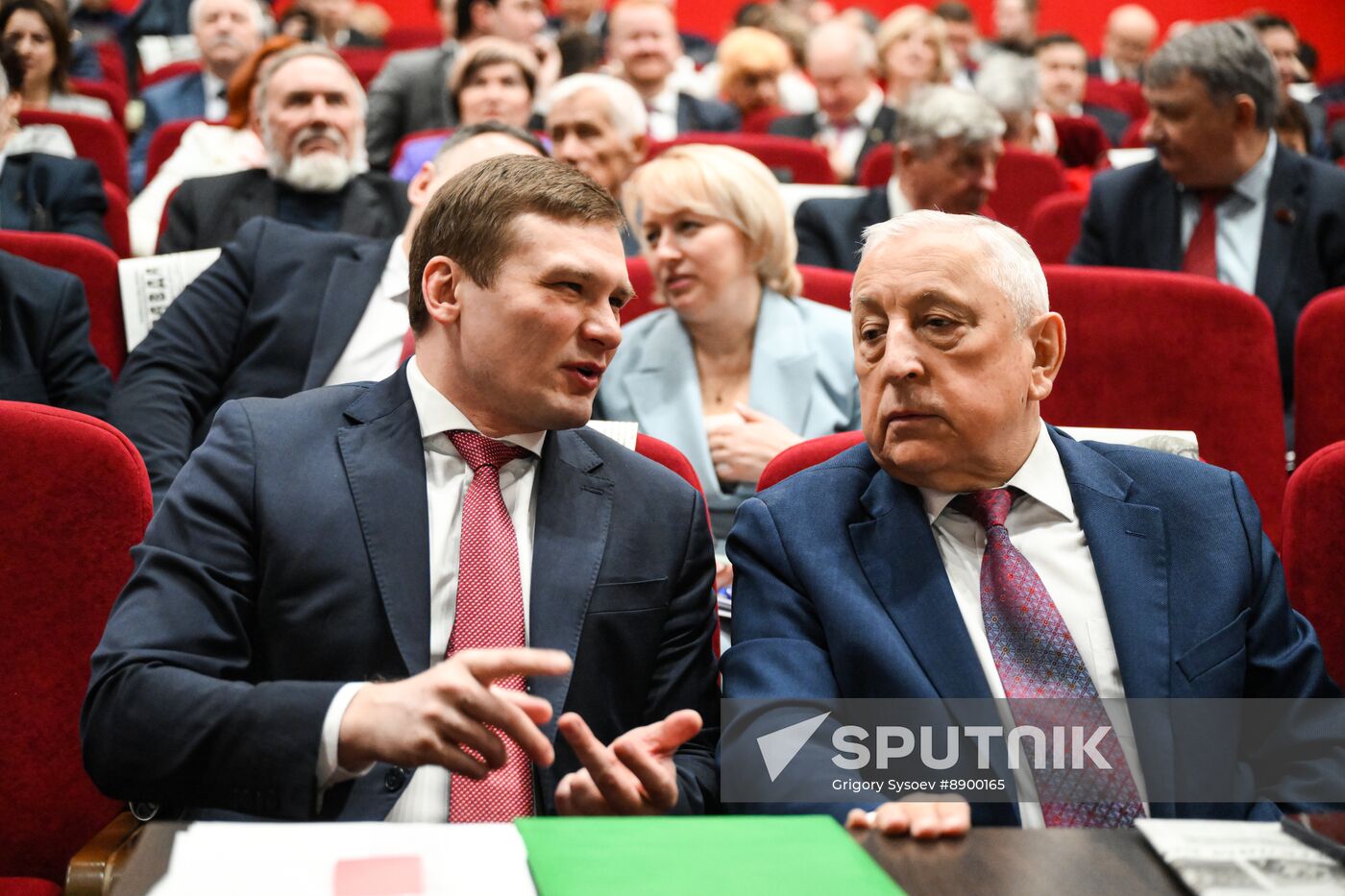Russia Communist Party Plenary Meeting