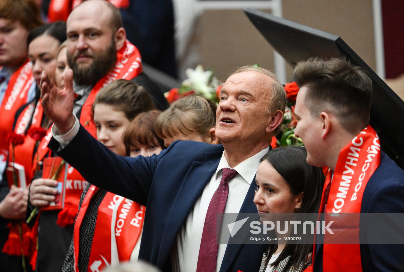 Russia Communist Party Plenary Meeting