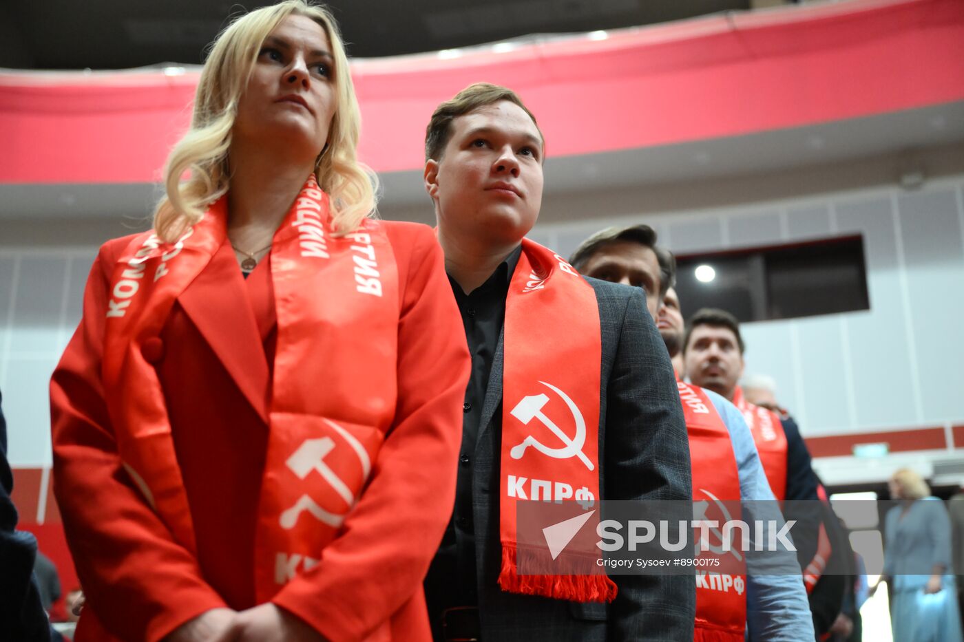 Russia Communist Party Plenary Meeting