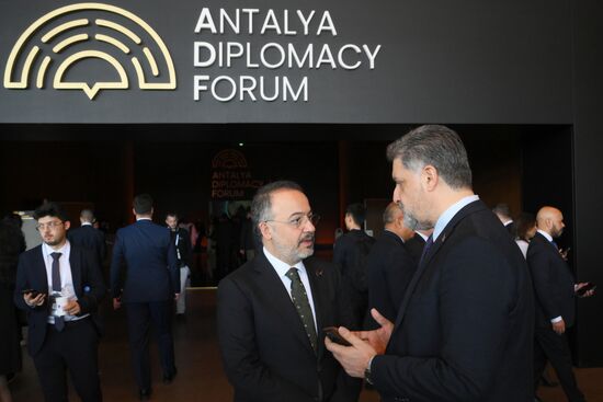 Turkey Antalya Diplomacy Forum
