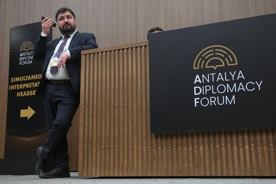 Turkey Antalya Diplomacy Forum