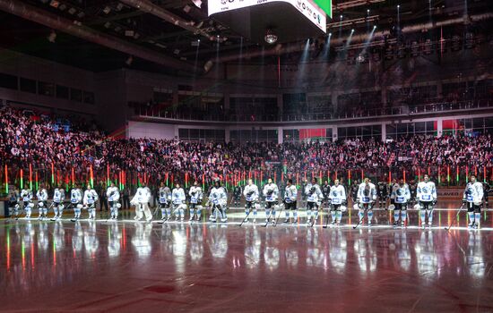 Russia Ice Hockey Continental League Traktor - Dinamo