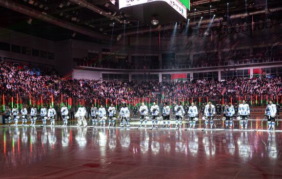 Russia Ice Hockey Continental League Traktor - Dinamo