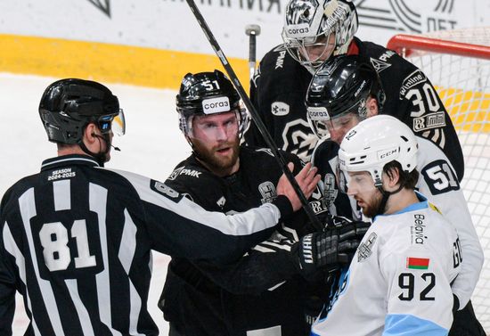 Russia Ice Hockey Continental League Traktor - Dinamo