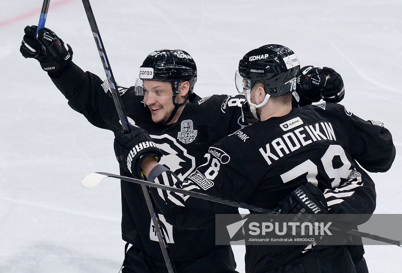 Russia Ice Hockey Continental League Traktor - Dinamo