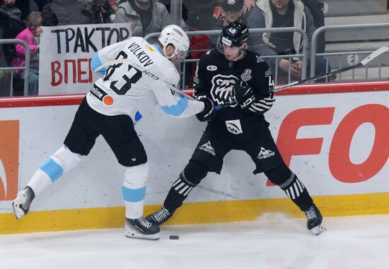 Russia Ice Hockey Continental League Traktor - Dinamo