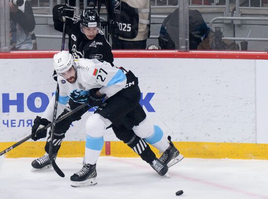 Russia Ice Hockey Continental League Traktor - Dinamo