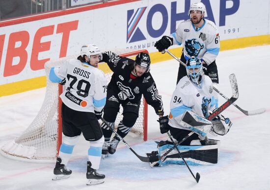 Russia Ice Hockey Continental League Traktor - Dinamo