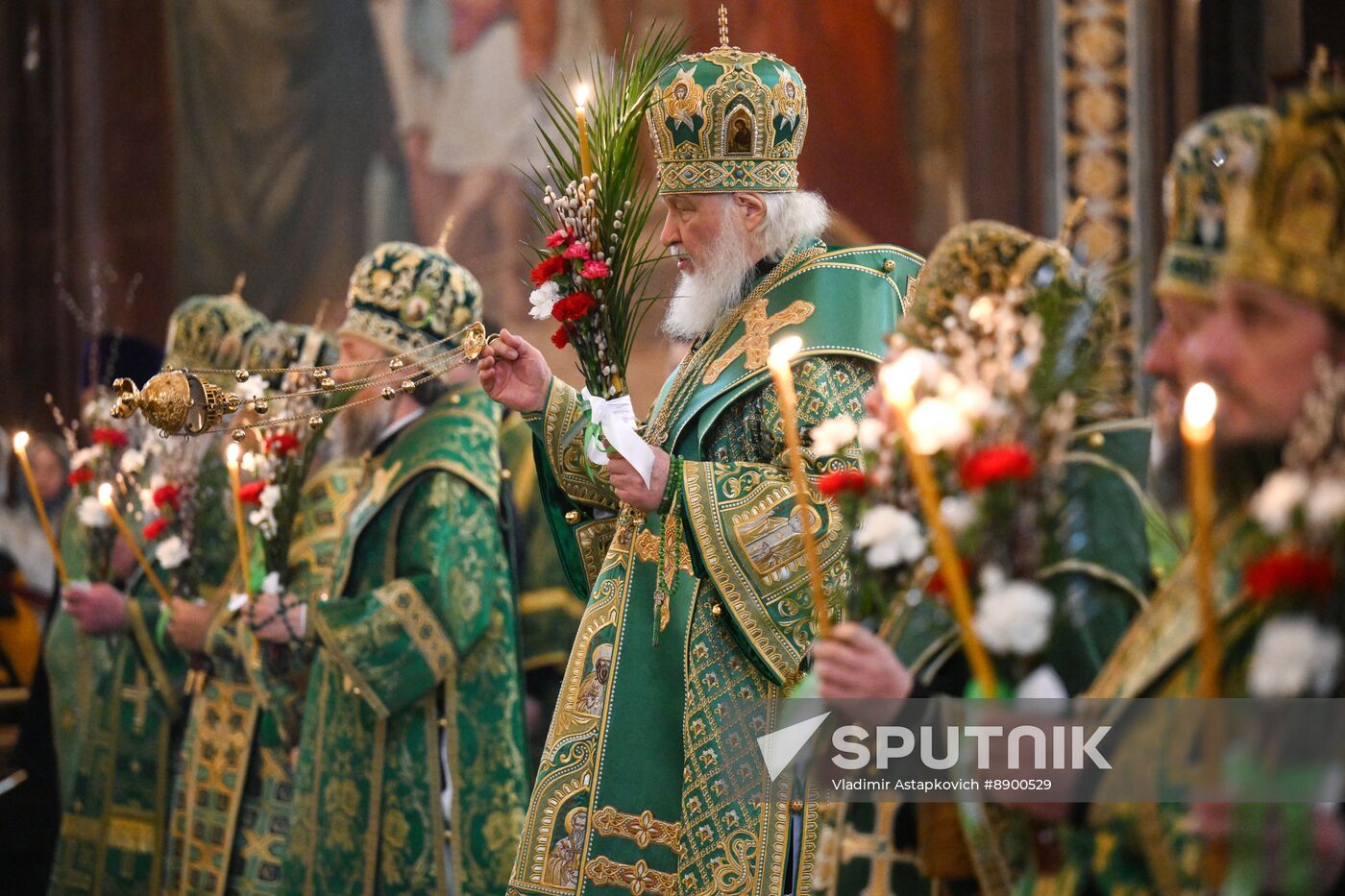 Russia Religion Palm Sunday