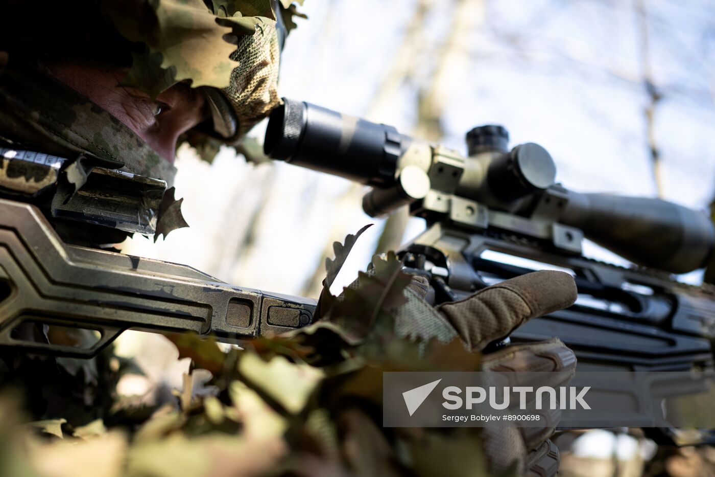 Russia Ukraine Kursk Attack Snipers